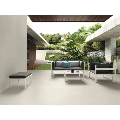 Pulse Ivory 60x60 rett keramische vloertegel in zachte ivoorkleur